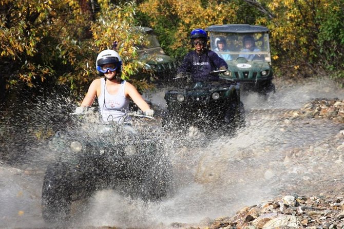 2.5-Hour Denali Wilderness ATV Adventure Tour - Through forest, mud, and rocky creek beds