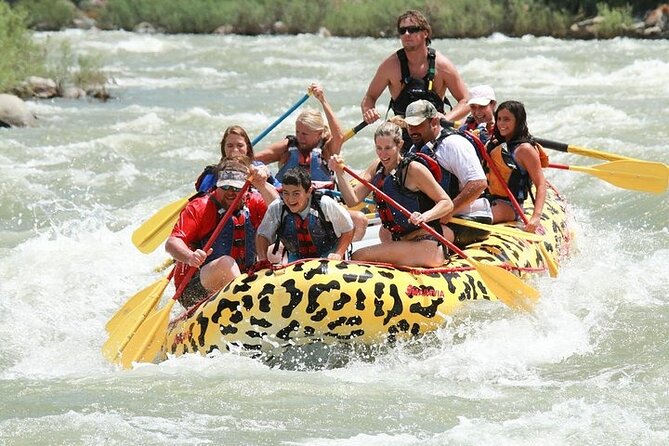 2 Hour Rafting on the Yellowstone River - A swim stop in the calmer water