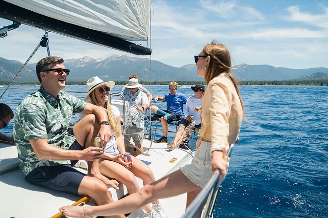2 Hour Sailing Cruise on Lake Tahoe - A small crew makes the boat feel personal