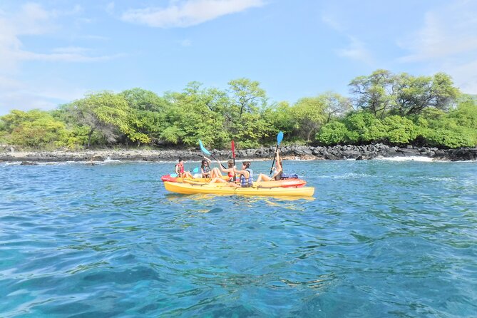 3.5 Hour Kailua-Kona Ocean Kayak and Snorkel Tour - Cliff jumping is optional, not a requirement