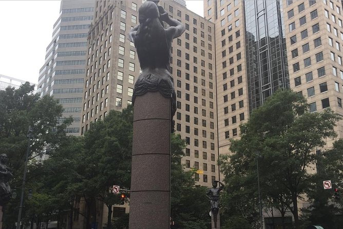 90 Minute Historic Uptown Neighborhood Segway Tour of Charlotte - The Green and public art near the finish