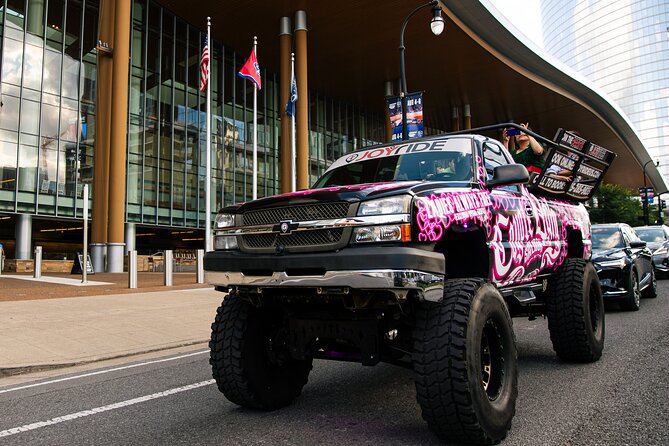 90-Minute Monster Truck Joyride City Tour of Nashville - Music Row and the business behind the songs