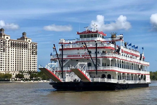 90-Minute Savannah Riverboat Sightseeing Cruise - River Street from the water