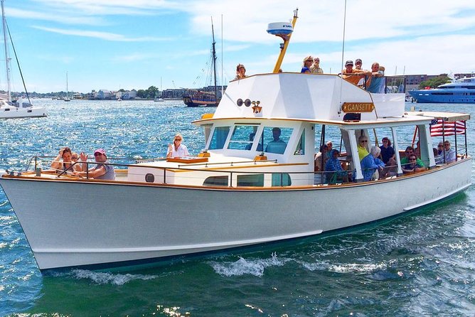 Afternoon Grand Tour | Gansett Cruises in Newport, RI - Fort Adams and Newport Bridge from the water