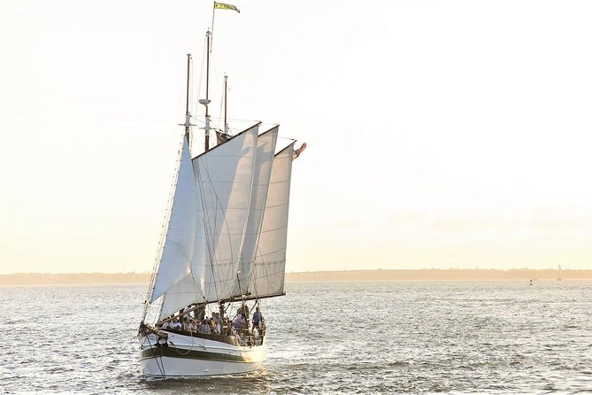 Afternoon Schooner Sightseeing Dolphin Cruise on Charleston Harbor - What the Unnarrated Format Feels Like