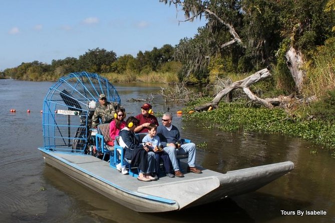 Airboat and Plantations Tour with Gourmet Lunch from New Orleans - The airboat ride through cypress swamp
