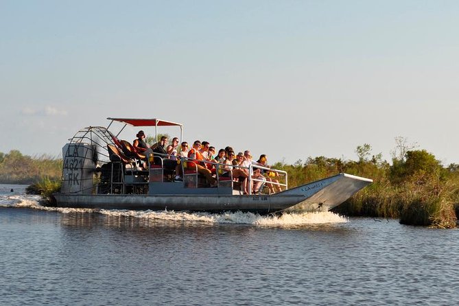 Airboat Ride with Transportation from New Orleans - Passing Through Barataria Preserve