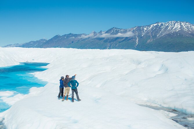 Alaska Helicopter Tour with Glacier Landing - 60 mins - ANCHORAGE AREA - Winter ice formations from October through April
