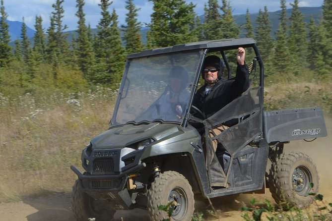 Alaskan Back Country Side by Side ATV Adventure with Meal - Starting Near Otto Lake, North of Denali
