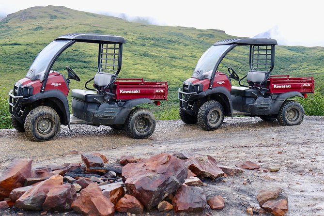 Alaskan Back Country Side by Side ATV Adventure with Meal - Along the Alaska Range and Up Black Diamond Peak