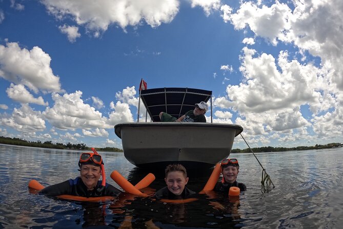 All-Inclusive Small Group Manatee Swim with Free Photos - The value of the small boat