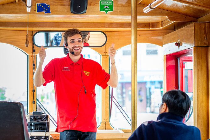 Anchorage Trolley's Deluxe City Tour - Point Woronzof for city and bay views
