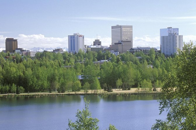 Anchorage Trolley Tour - Captain Cook Monument and the Anchorage waterfront