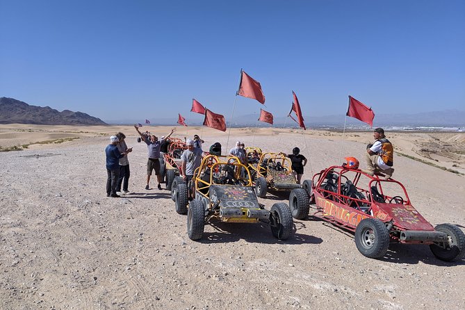 ATV Tour and Dune Buggy Chase Dakar Combo Adventure from Las Vegas - Switching to the Vegas Dunes buggy course