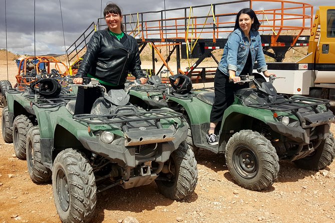 ATV Tour and Dune Buggy Chase Dakar Combo Adventure from Las Vegas - Heat, dust, and basic safety