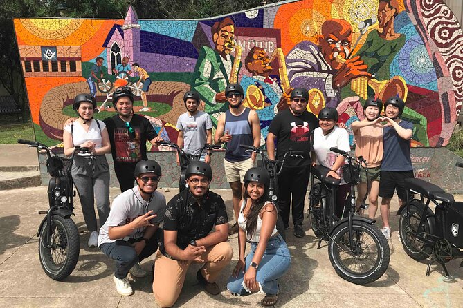 Austin Biker Gang E-Bike Tour - South Congress, Stevie Ray Vaughan, and the bat bridge