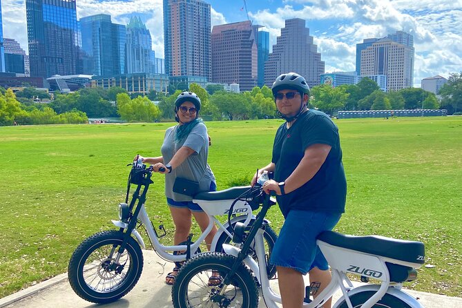 Austin Good Vibes E-Bike Tours - The 30-minute food truck pause