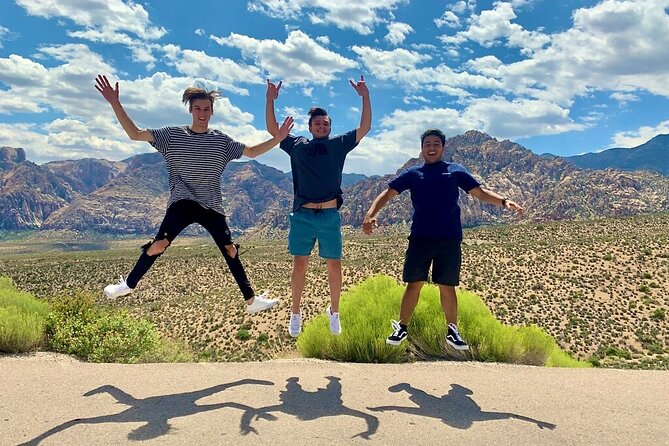 Award Winning Red Rock Canyon Tours - The Welcome to Red Rock sign and the story under your feet