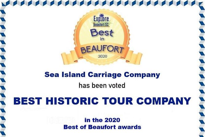 Beaufort’s #1 Horse & Carriage History Tour - The horses are part of the story