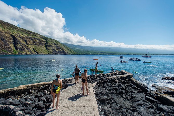 Big Island: Captain Cook Snorkel On A Power Catamaran With Lunch - From Honokohau Harbor to the Captain Cook coast