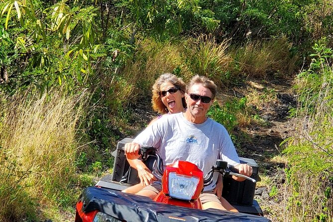 Big Island Southside ATV Tour - Lava flows and a high coastal viewpoint