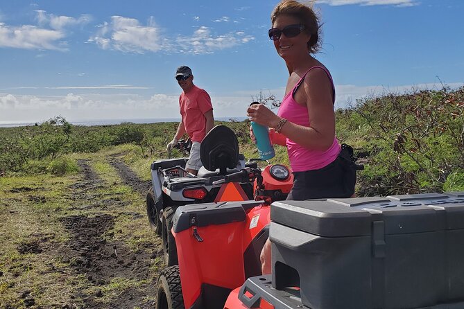 Big Island Southside ATV Tour - A lava tube and the first rough miles