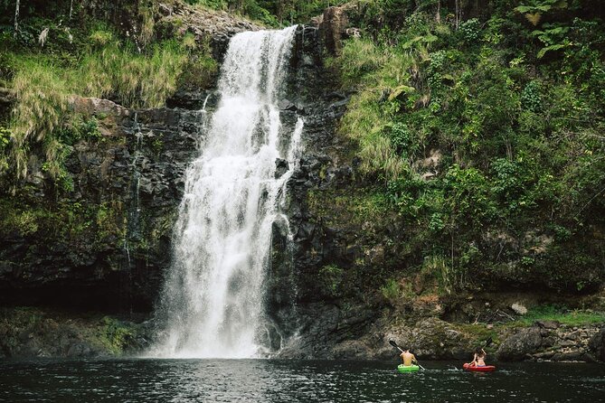Big Island Waterfalls Tour with Swimming and Botanical Garden - Waipio Valley begins the scenic run