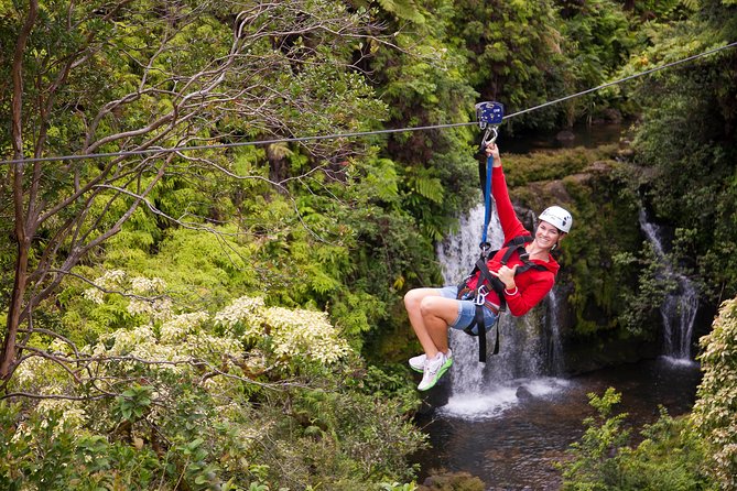 Big Island Zipline Tour Near Akaka Falls (250-ft Waterfall!) - How the two-and-a-half-hour schedule works