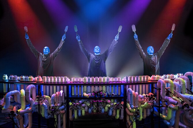 Blue Man Group at the Luxor Hotel and Casino - Practical booking and arrival advice
