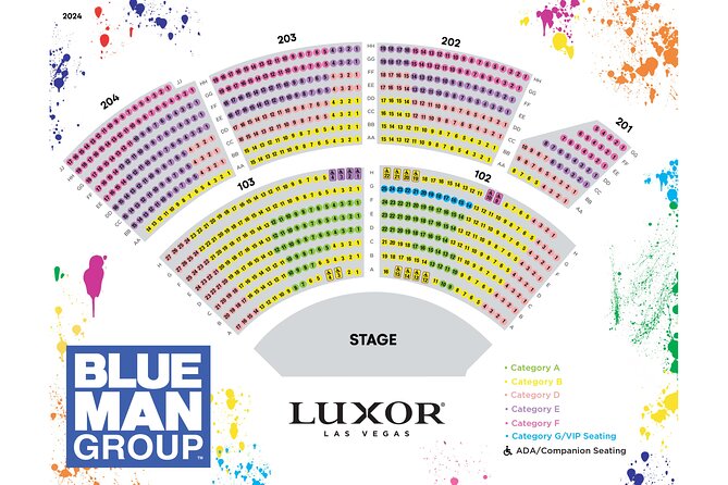 Blue Man Group at the Luxor Hotel and Casino - My verdict: book it for playful, interactive theater