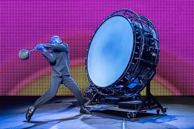 Blue Man Group at the Luxor Hotel and Casino - Sound, strobe lights, and choosing the right seat