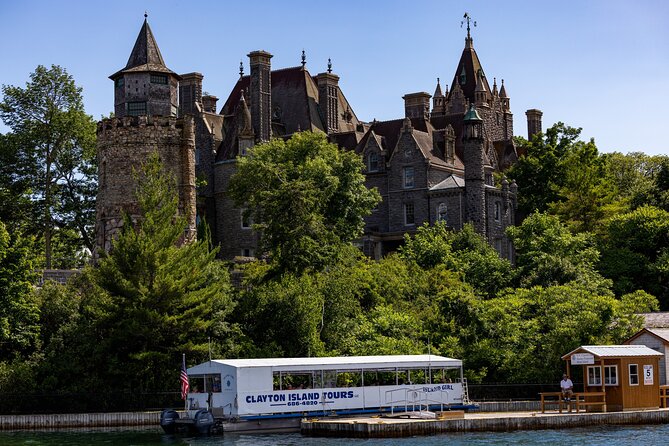 Boldt Castle and 2 Nation Tour - Boarding in Clayton and settling onto the boat