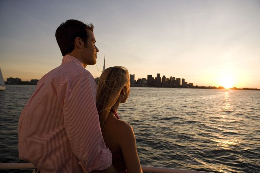 Boston: City Cruises Sunset Skyline Cruise with Commentary - Seating, views, and the older boat