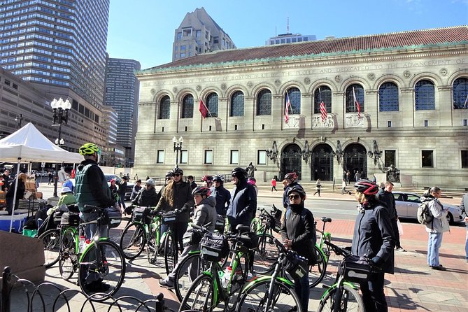 Boston City View Bicycle Tour: History and Landmarks - Fenway Park and the Back Bay Fens
