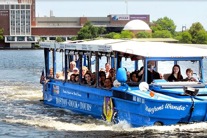 Boston Duck Boat Sightseeing City Tour with Cruise Along Charles River - Key points before you book