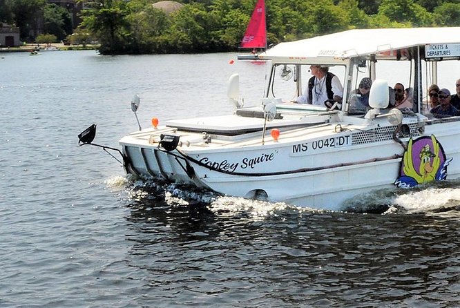 Boston Duck Boat Sightseeing City Tour with Cruise Along Charles River - The Charles River splashdown and the best views