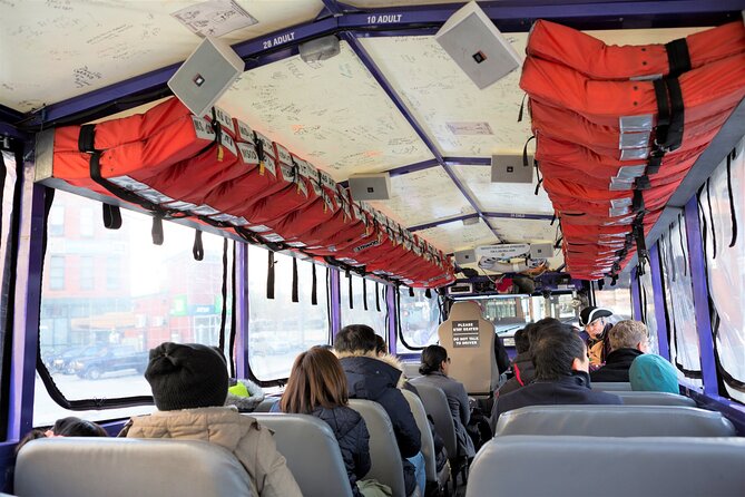 Boston Duck Boat Sightseeing City Tour with Cruise Along Charles River - Boston Common, the Public Garden, and the first city views