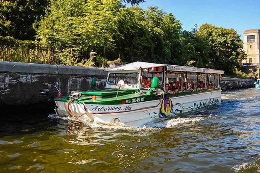 Boston Duck Tour: The Original and World-Famous - Copley Square and Newbury Street