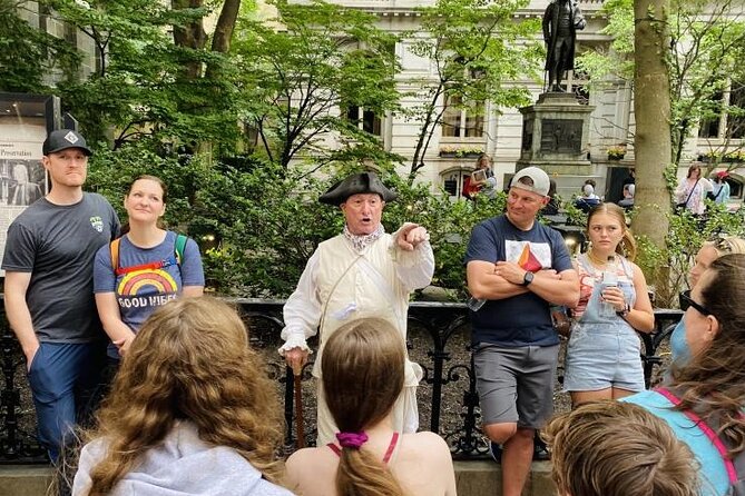 Boston Freedom Trail Walking Tour with Costumed Guide - The Old State House tells the Boston Massacre story