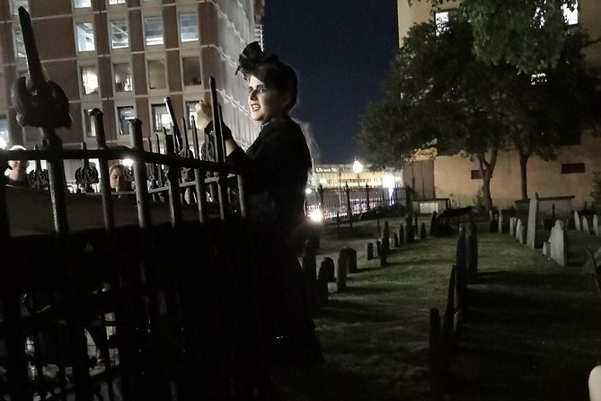 Boston Ghosts and Gravestones Trolley Tour - Boston’s North End after dark