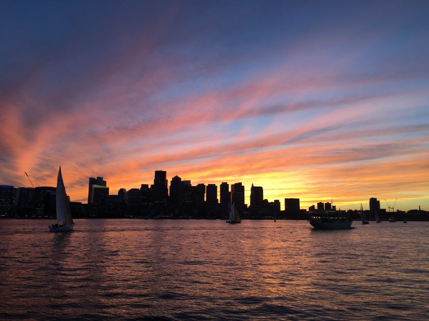 Boston: Harbor Sunset Yacht Cruise - Inside comfort, outside views