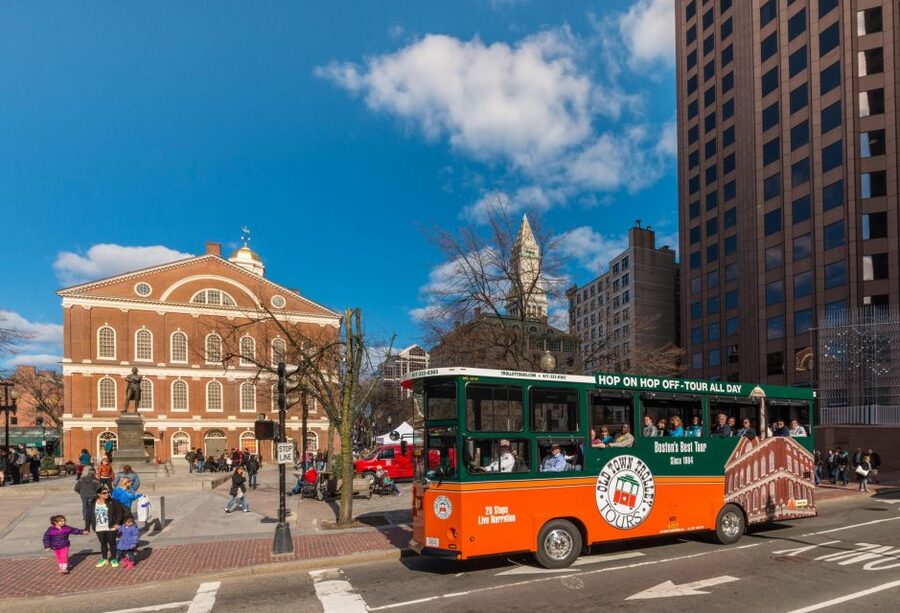 Boston: Hop-on Hop-off Old Town Trolley Tour - Stops 1 and 2: the harbor edge, Faneuil Hall, and the North End