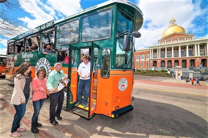Boston Hop-On Hop-Off Trolley Tour with 13 Stops - Start at Atlantic Avenue beside the harbor
