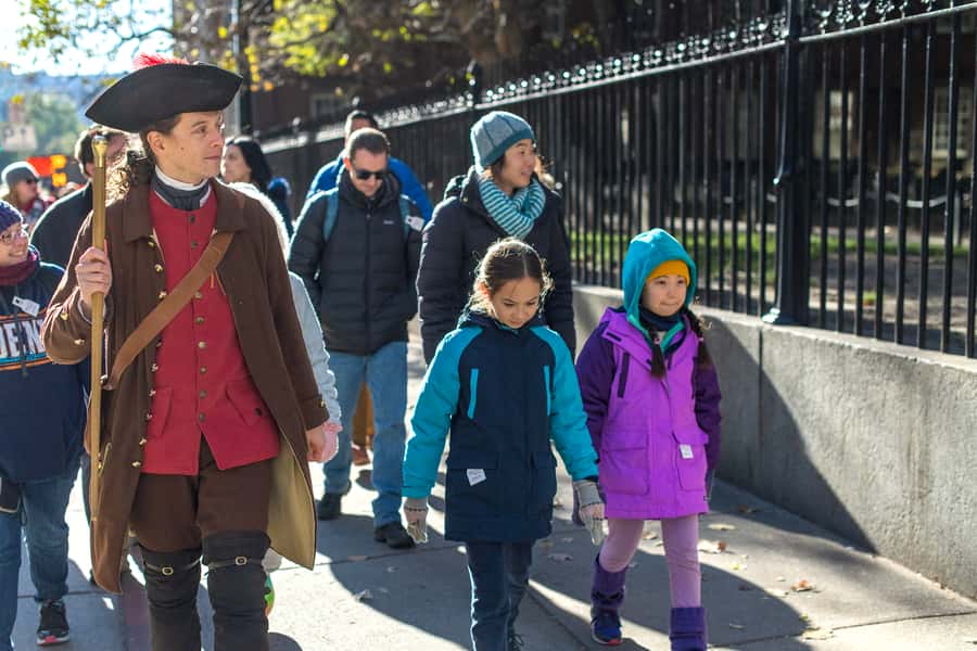 Boston: Official Freedom Trail® Walking Tour - The Boston Massacre site outside the Old State House
