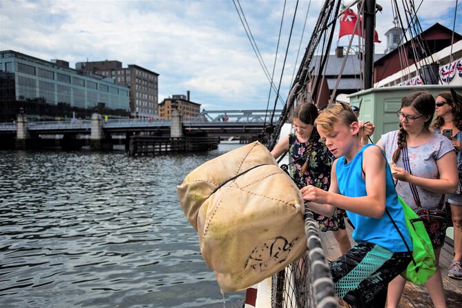 Boston Tea Party Ships and Museum Admission - Boarding the Eleanor and Beaver