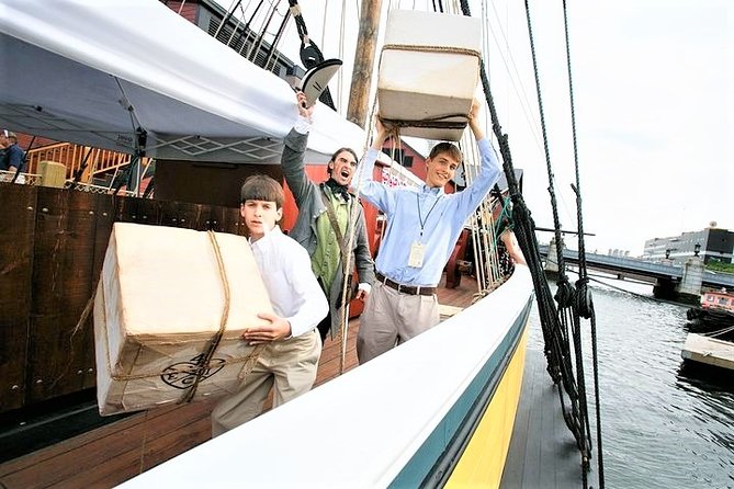 Boston Tea Party Ships and Museum Admission - The Meeting House sets the scene for December 16, 1773