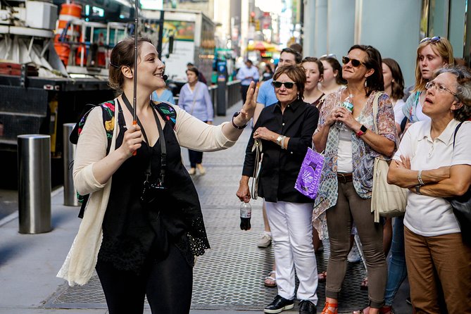 Broadway and Times Square Insider Tour with Theater Professional - Weather, walking, and group size