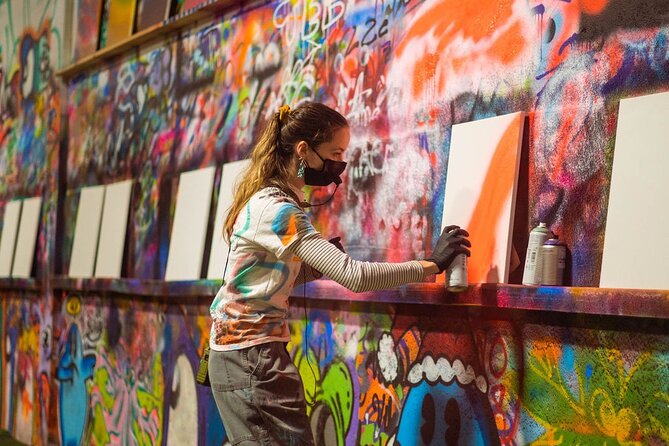 BYOB Spray Paint and Sip at Studio W.I.P. - What happens during the 90-minute session