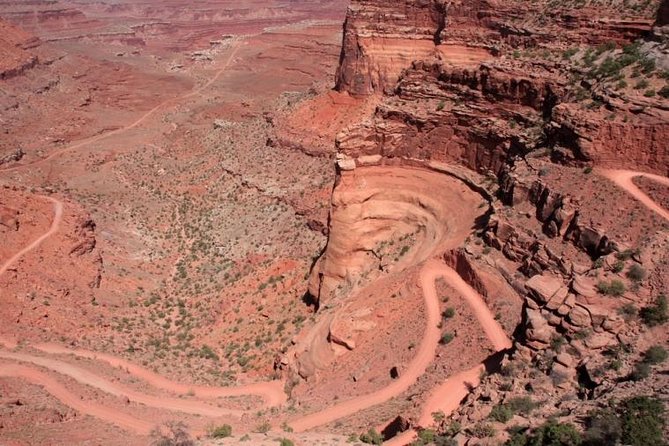 Canyonlands National Park Backcountry 4x4 Adventure from Moab - White Rim Road reveals Canyonlands from below