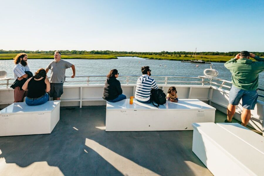 Cape May: Cape May Island Sunset Cruise & Dolphin Watching - Comfort, seating, and motion on the water
